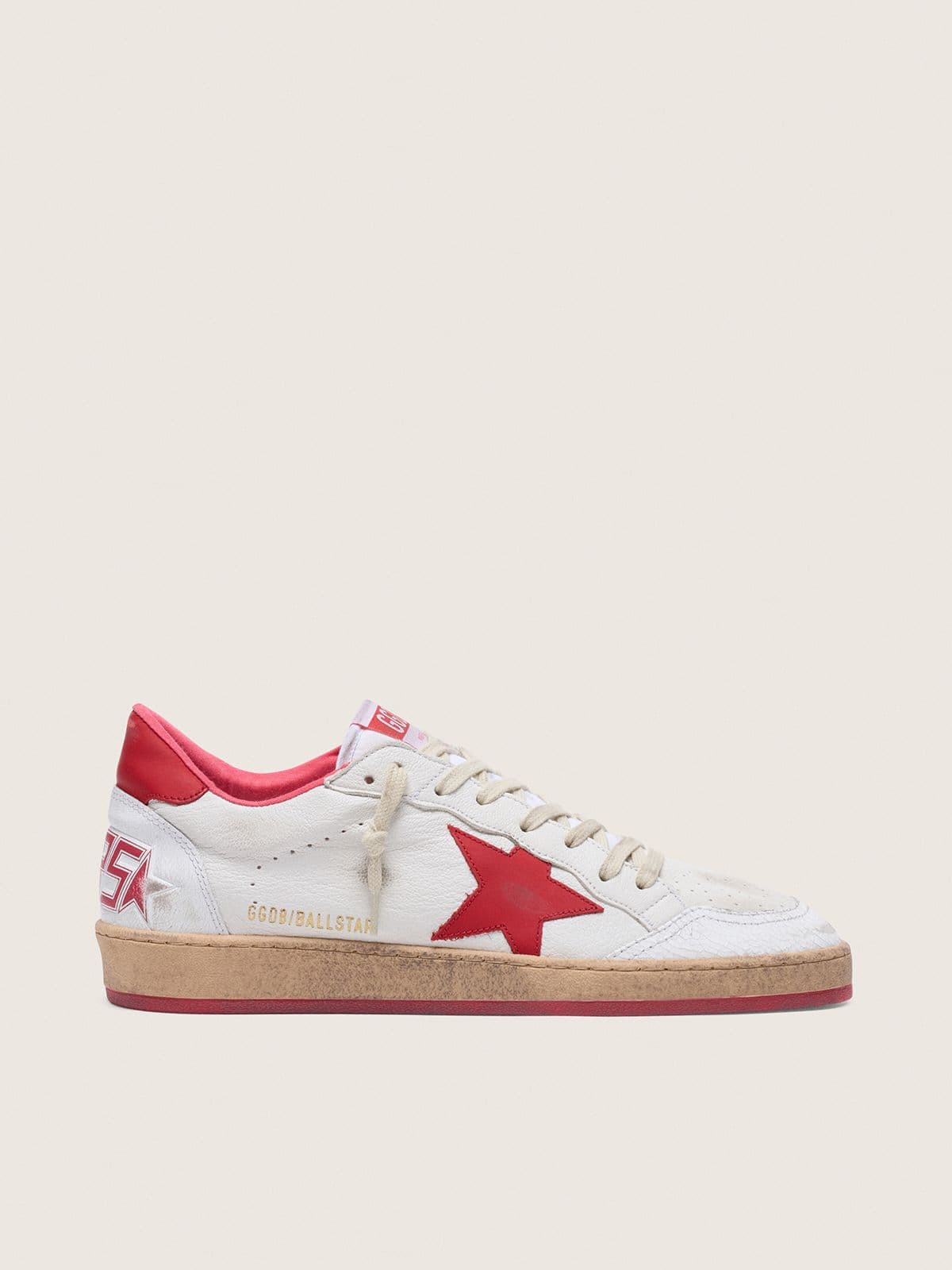 Golden Goose Men’s Ball Star In White Leather - Sneaker Türkiye