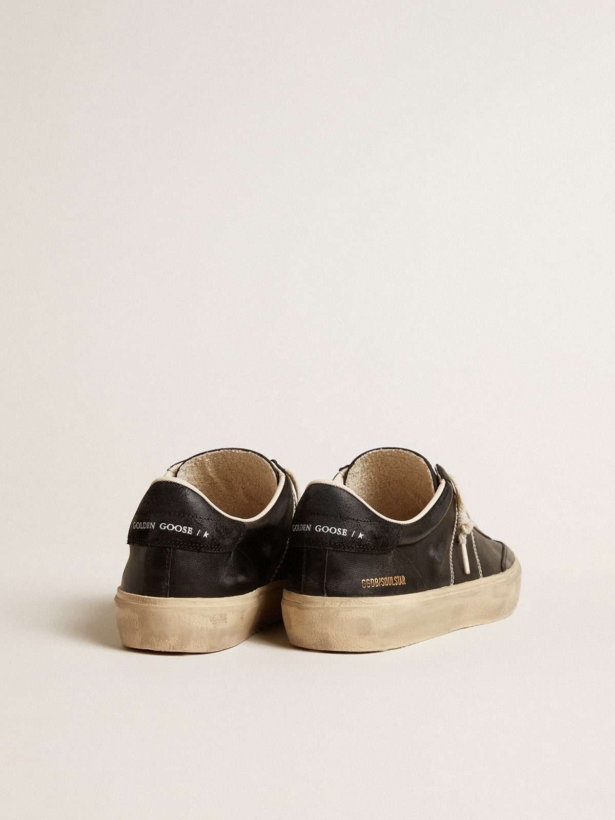 Golden Goose Men’s Soul Star In Black Bio-Based Nappa - Sneaker Türkiye