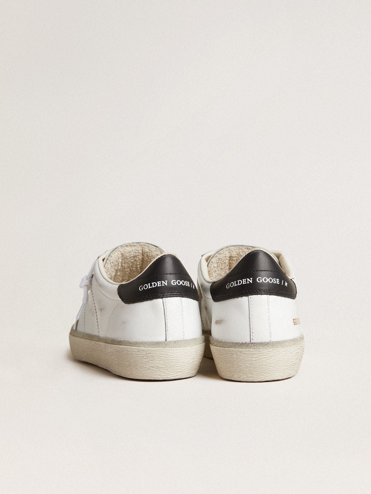 Golden Goose Men’s Soul Star In White Leather With Black Leather Heel Tab - Sneaker Türkiye