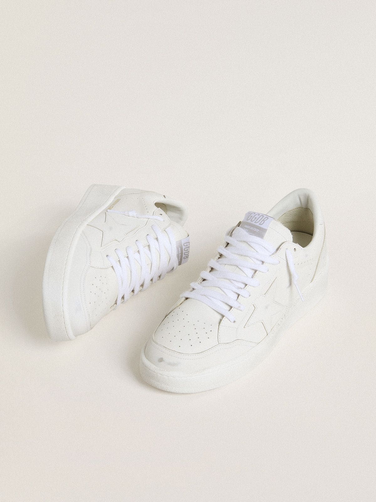 Golden Goose Men’s Ball Star With White Leather Star And Heel Tab - Sneaker Türkiye