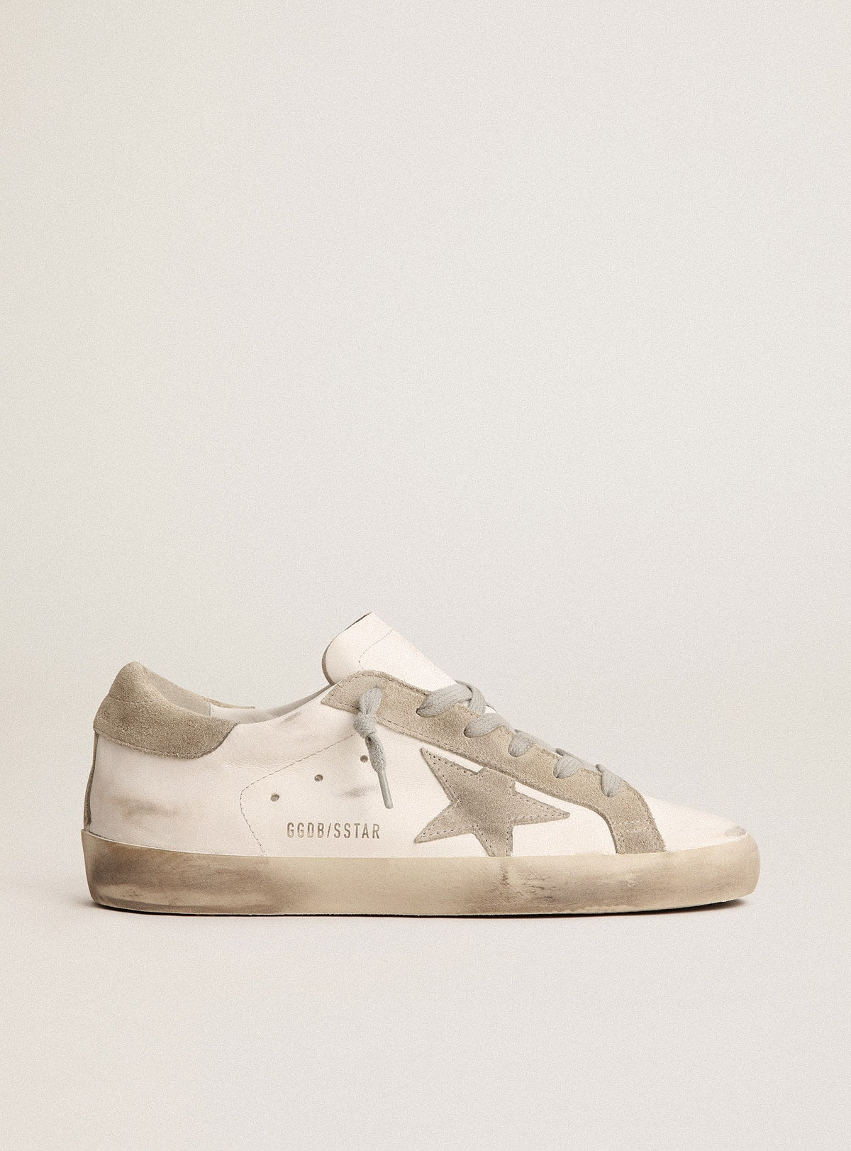 Golden Goose Women’s Super-Star With Gray Suede Star And Heel Tab - Sneaker Türkiye