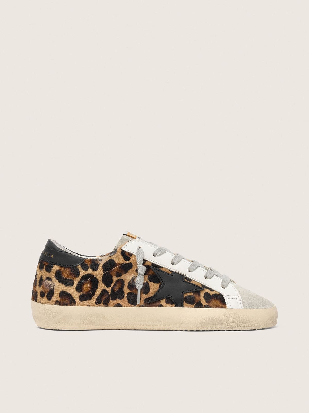 Golden Goose Women’s Super-Star In Leopard Print Leather - Sneaker Türkiye
