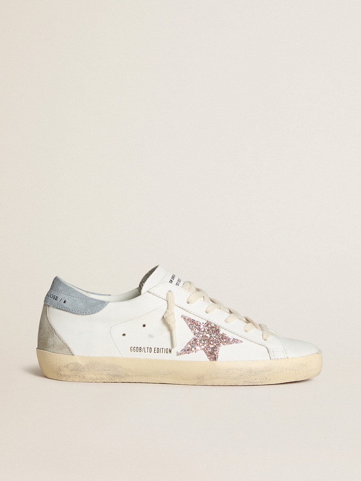 Golden Goose Women’s Super-Star LTD With Multicolor Glitter Star And Suede Heel Tab - Sneaker Türkiye