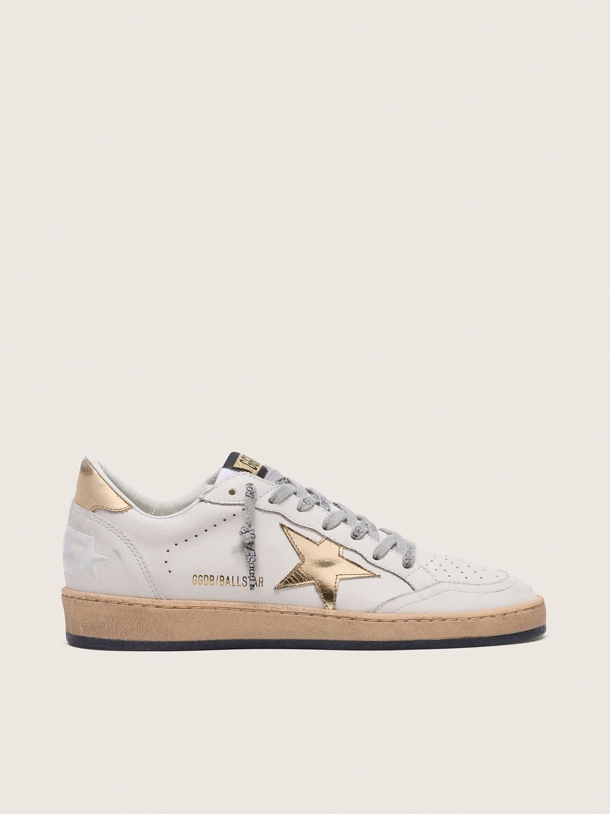 Golden Goose Women’s Ball Star With Gold Star And Heel Tab - Sneaker Türkiye
