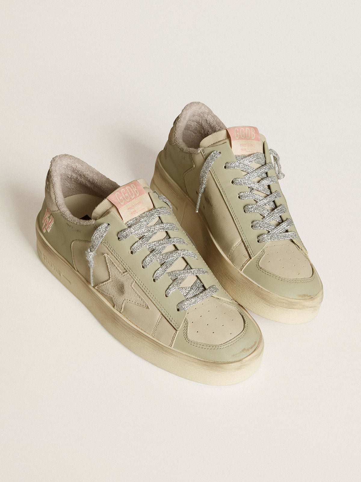 Golden Goose Stardan In Nappa And Leather With Suede Star And Heel Tab - Sneaker Türkiye