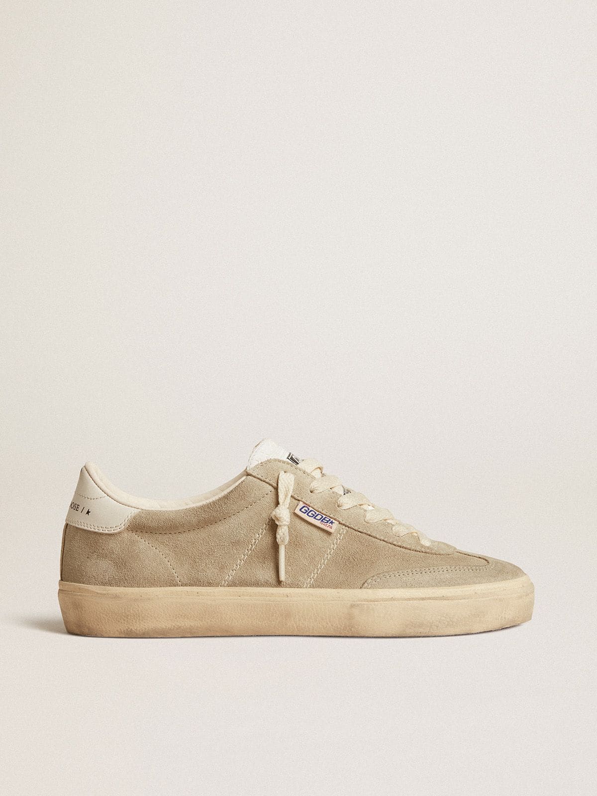 Golden Goose Women’s Soul Star In Beige Suede With White Leather Heel Tab - Sneaker Türkiye