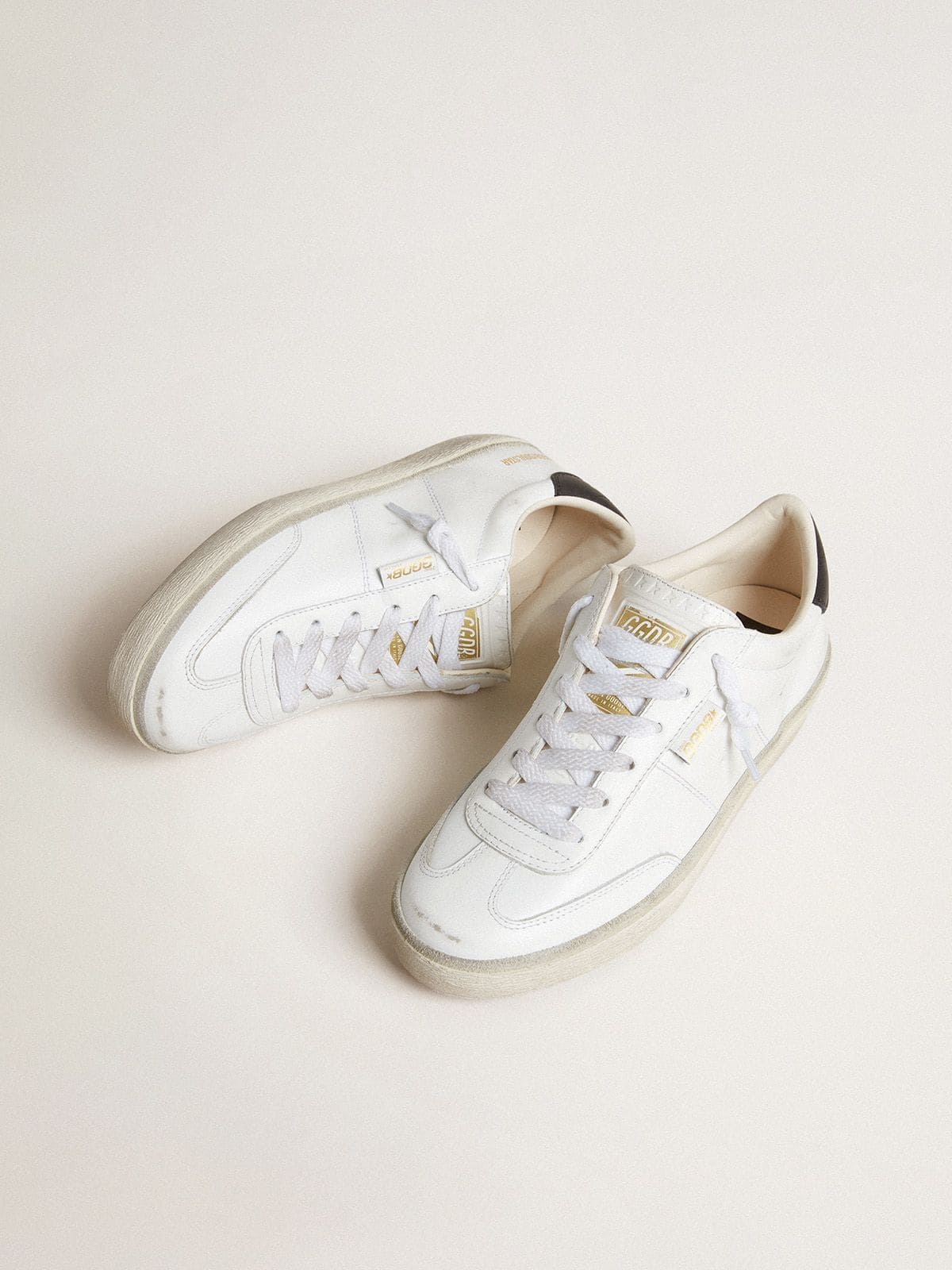 Golden Goose Women’s Soul Star In White Leather With Black Leather Heel Tab - Sneaker Türkiye