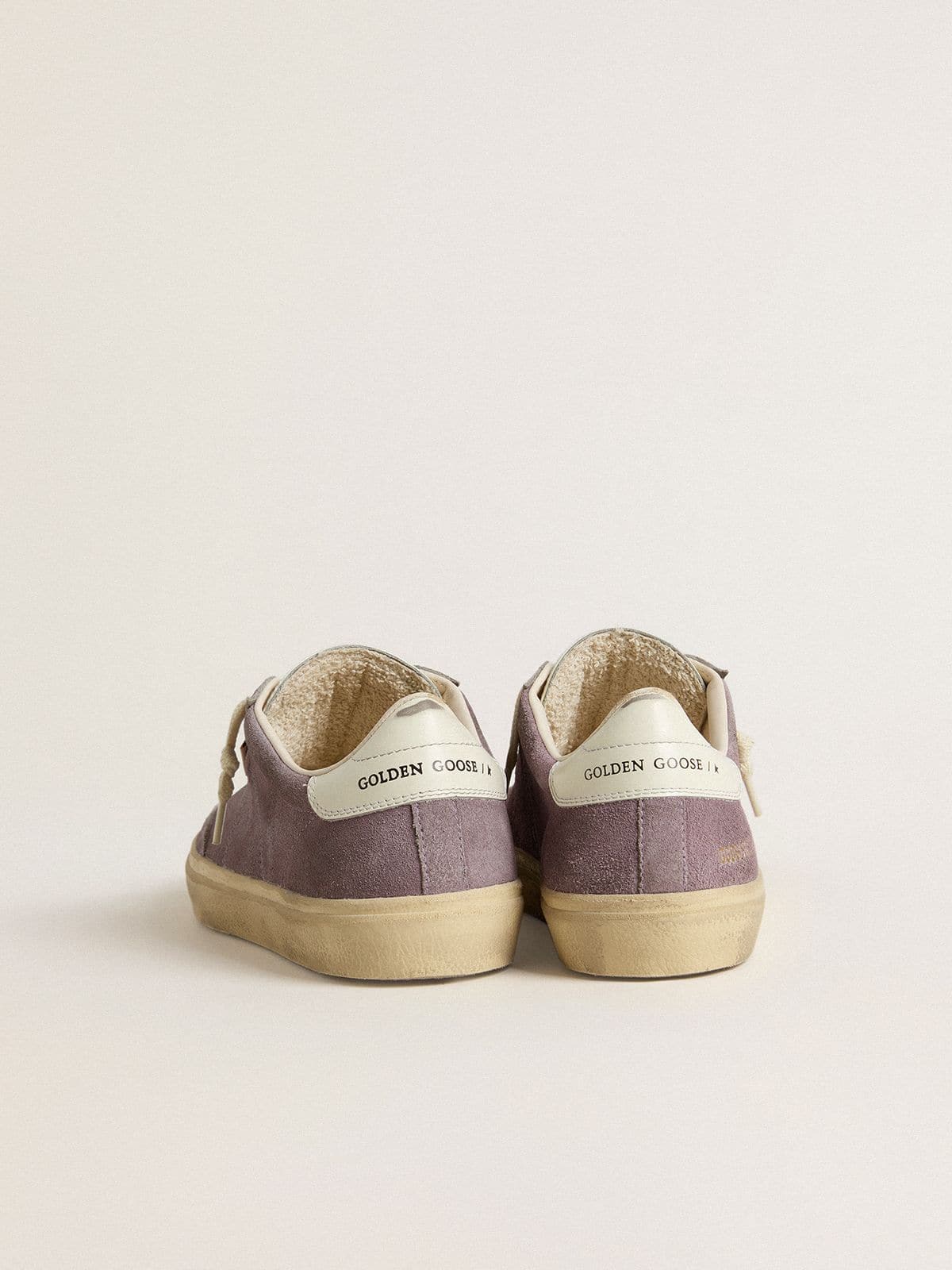 Golden Goose Women’s Soul Star In Lilac Suede With White Leather Heel Tab - Sneaker Türkiye
