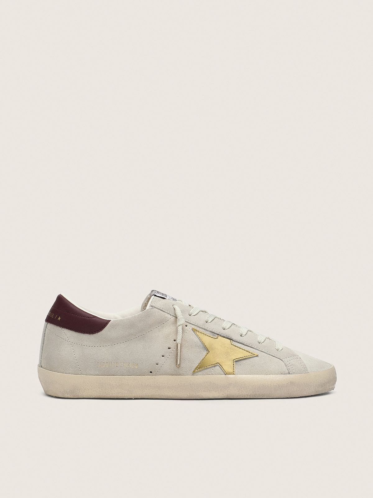 Golden Goose Women’s Super-Star CNY In Ivory Suede With Metallic Leather Star And Leather Heel Tab - Sneaker Türkiye