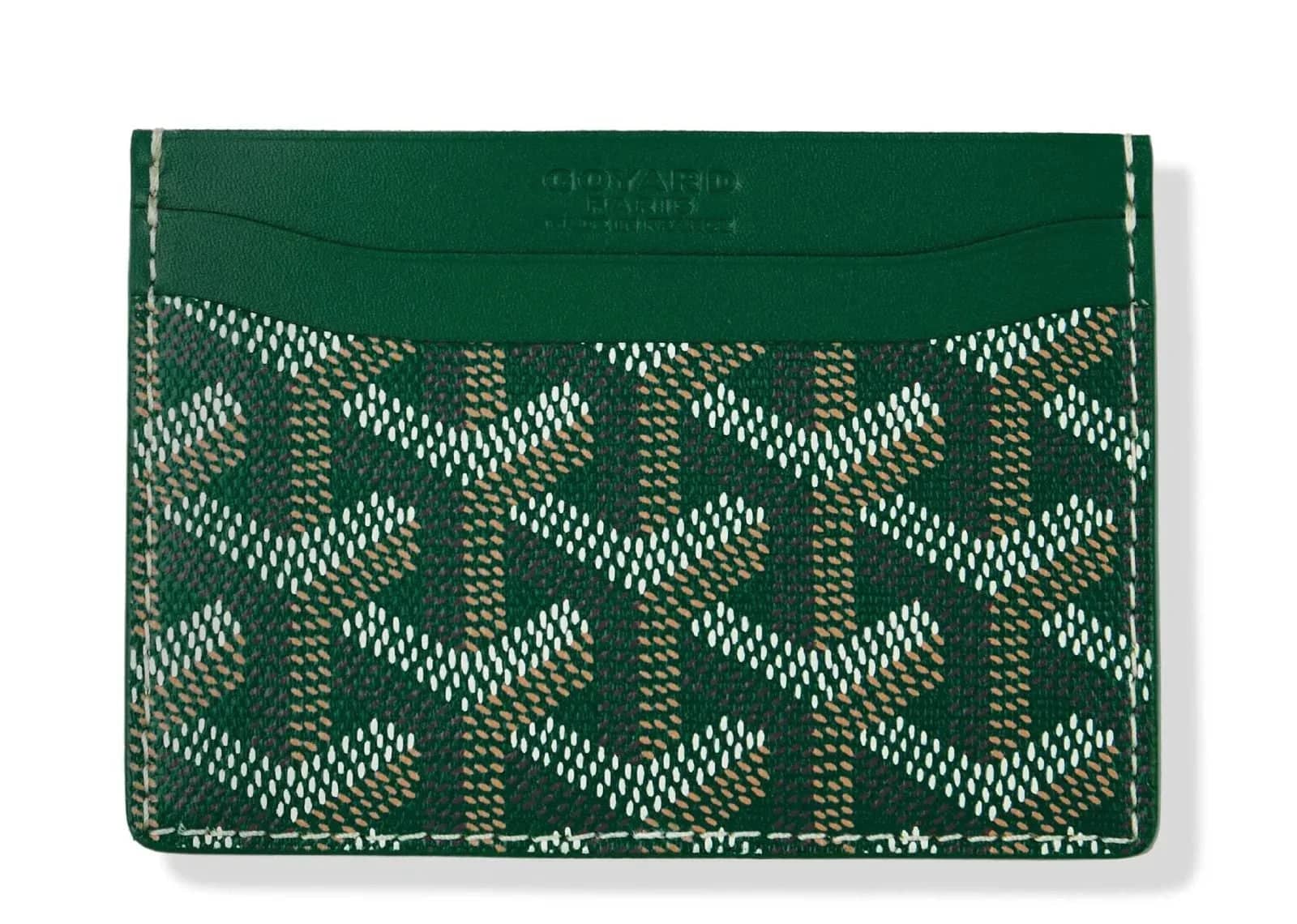 Goyard Saint Sulpice Green Card Holder - Sneaker Türkiye