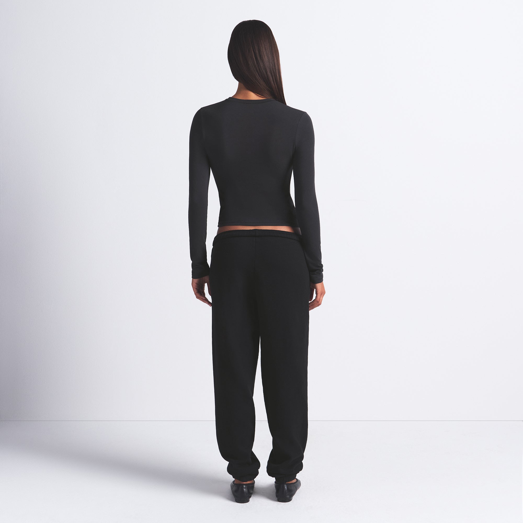 SKIMS COTTON FLEECE CLASSIC JOGGER | ONYX - Sneaker Türkiye