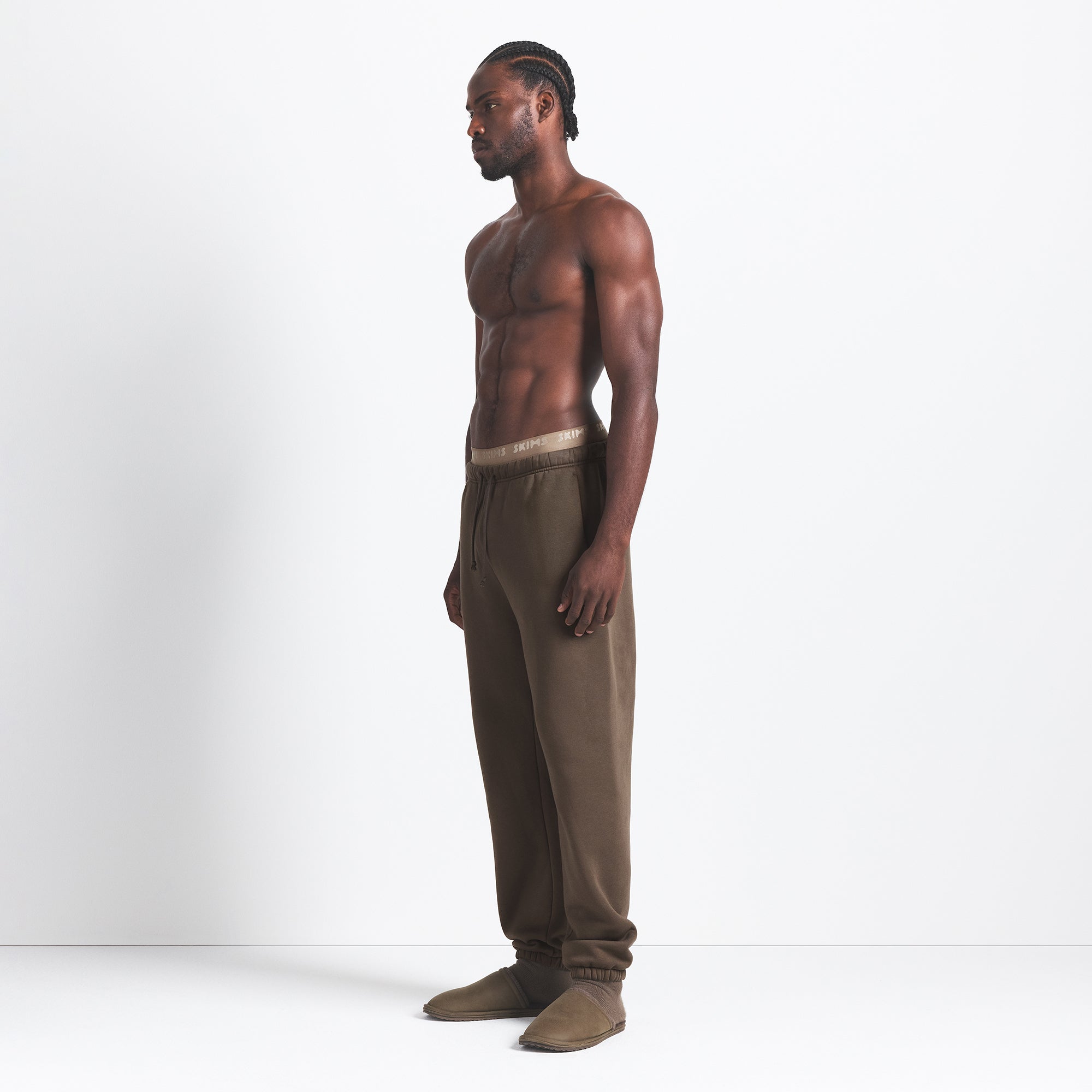 SKIMS FLEECE LOUNGE MENS RELAXED JOGGER | DRIFTWOOD - Sneaker Türkiye