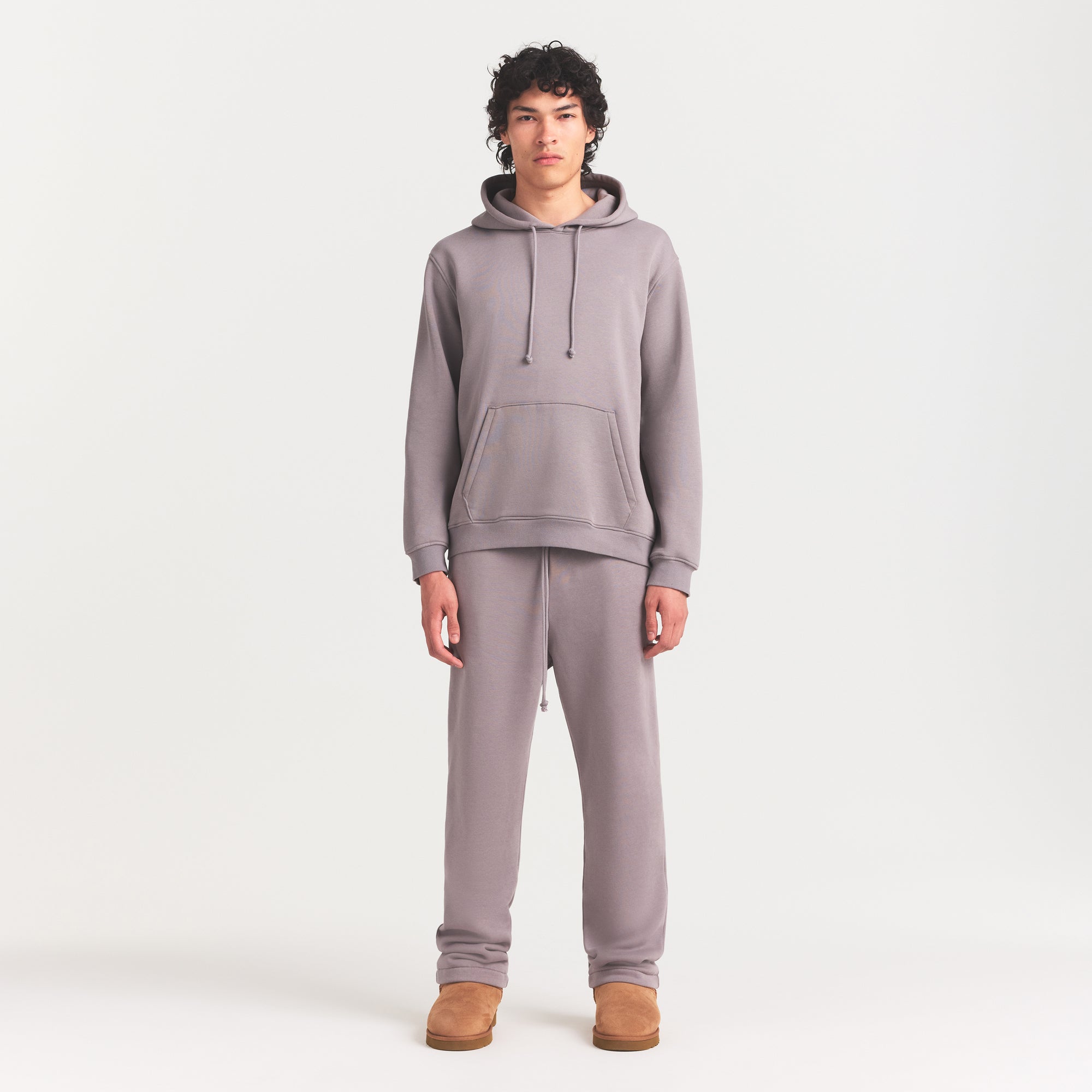 SKIMS FLEECE LOUNGE MENS CLASSIC STRAIGHT LEG PANT | SHADOW - Sneaker Türkiye