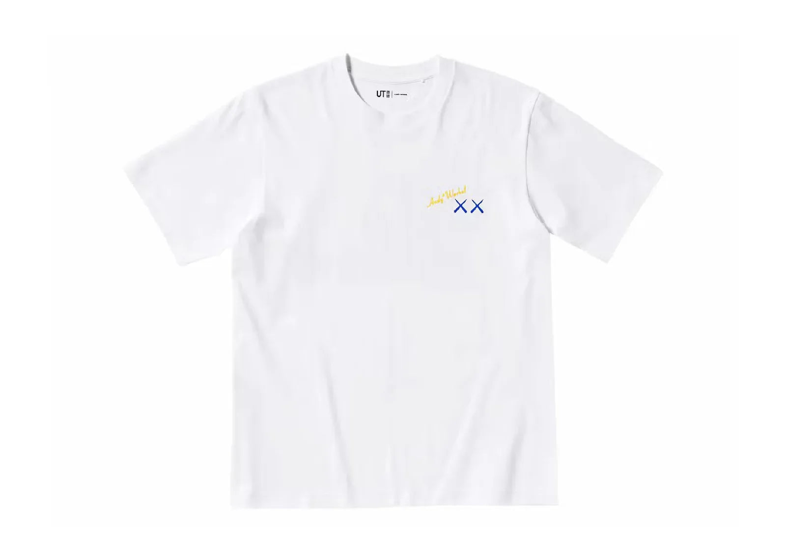 KAWS x Uniqlo Warhol UT Graphic 471321 T-Shirt White - Sneaker Türkiye