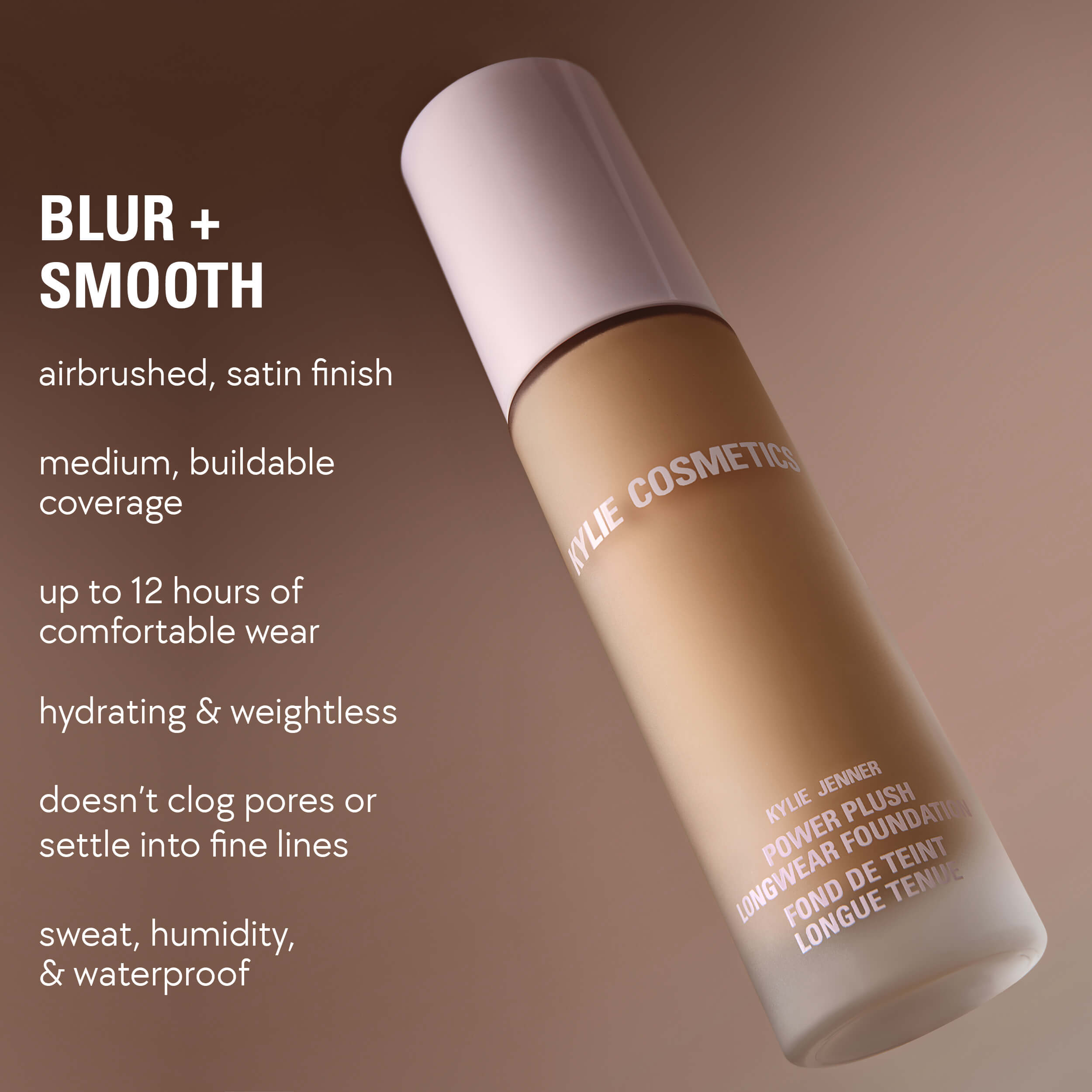 Kylie Power Plush Foundation And Brush Duo - Sneaker Türkiye