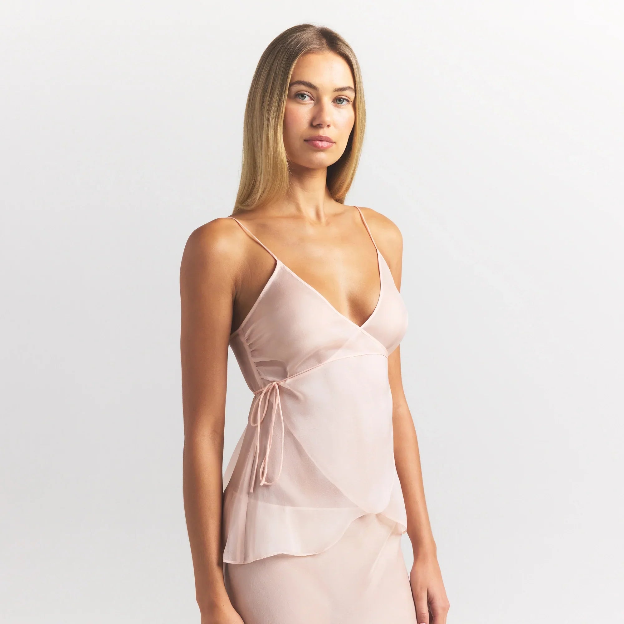 SKIMS ROMANCE WRAP CAMI TOP | PRIMROSE - Sneaker Türkiye