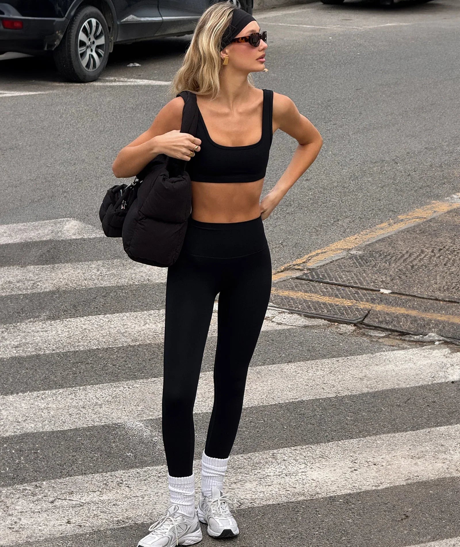 VEHLA LEGGINGS – BLACK – Tayt - Sneaker Türkiye