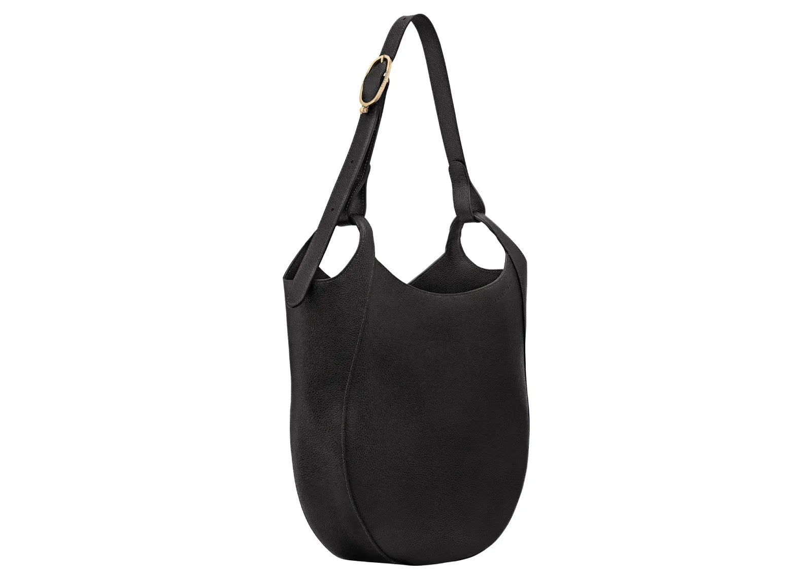 Longchamp Le Foulonné Lare Hobo Bag Black - Sneaker Türkiye