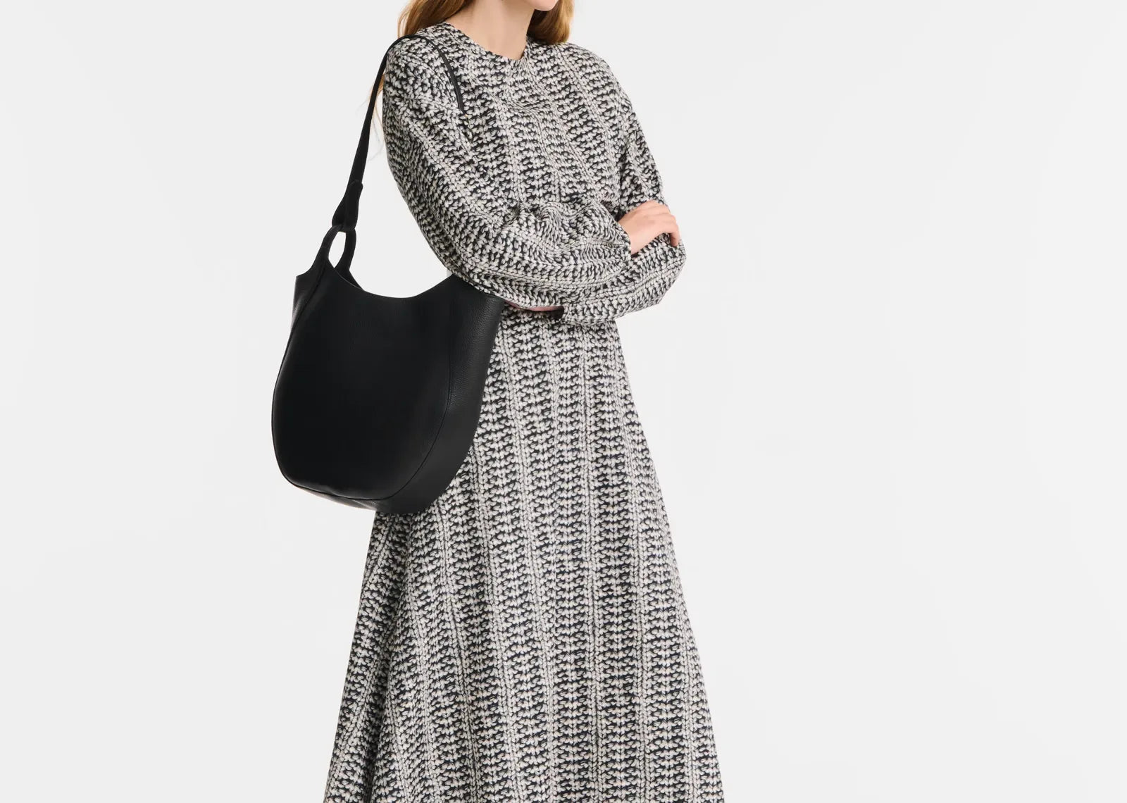 Longchamp Le Foulonné Lare Hobo Bag Black - Sneaker Türkiye