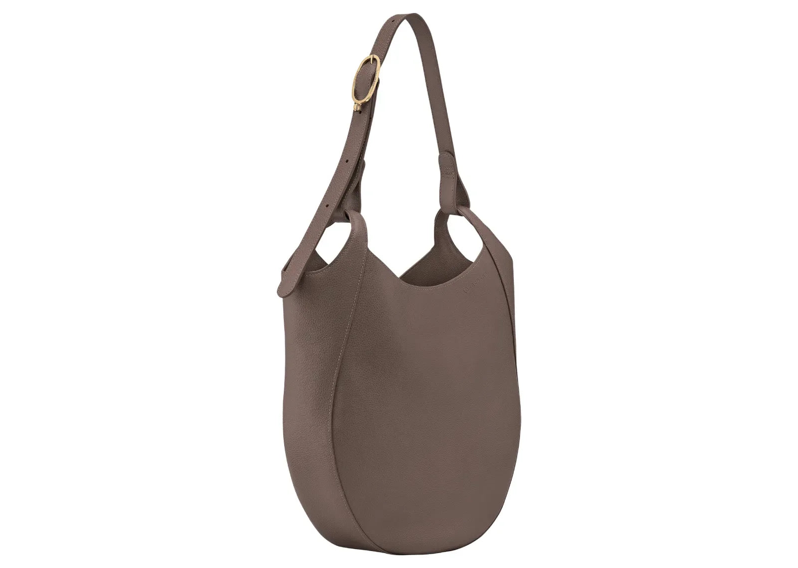 Longchamp Le Foulonné Lare Hobo Bag Taupe - Sneaker Türkiye
