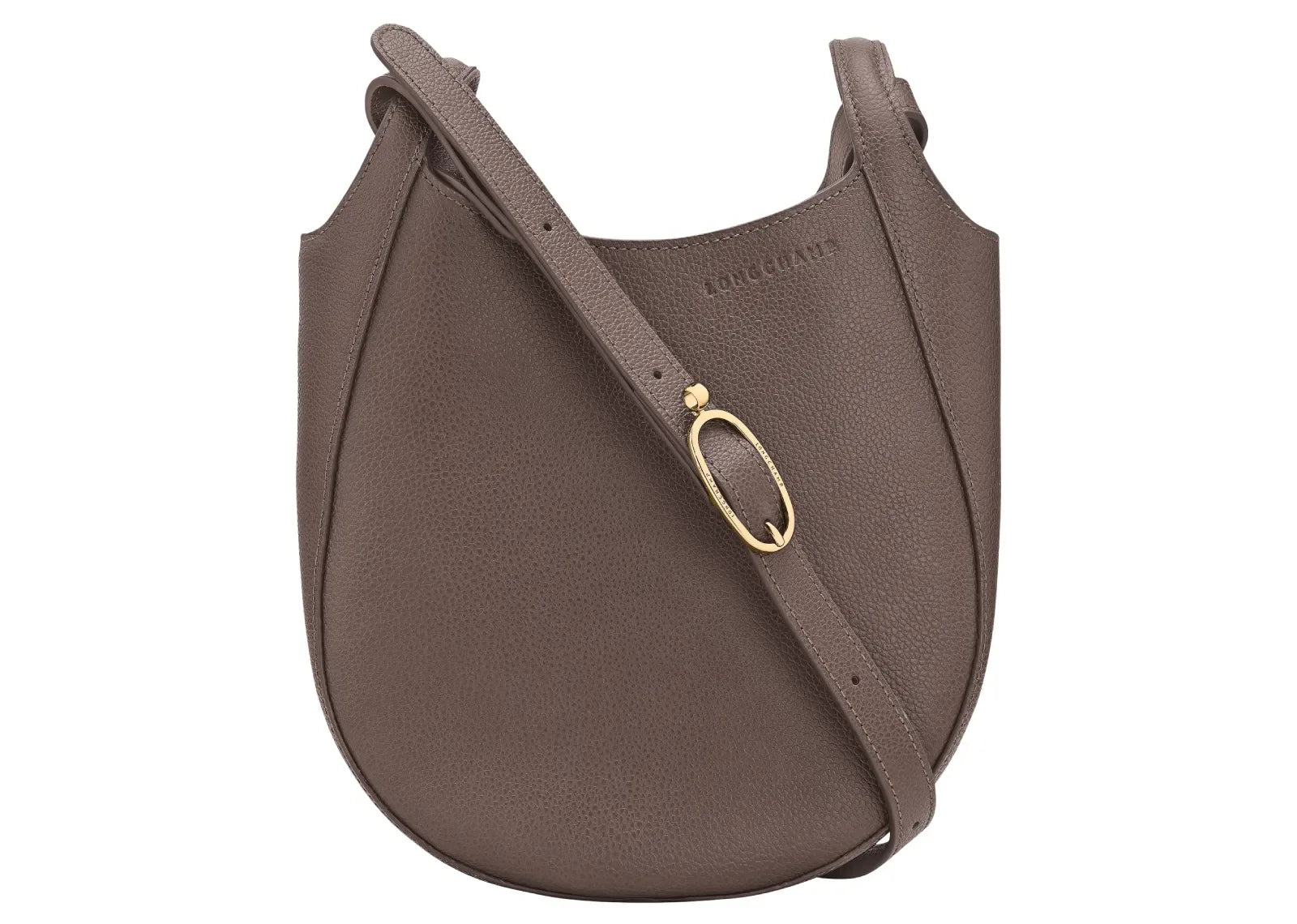 Longchamp Le Foulonné Small Crossbody Bag Taupe - Sneaker Türkiye