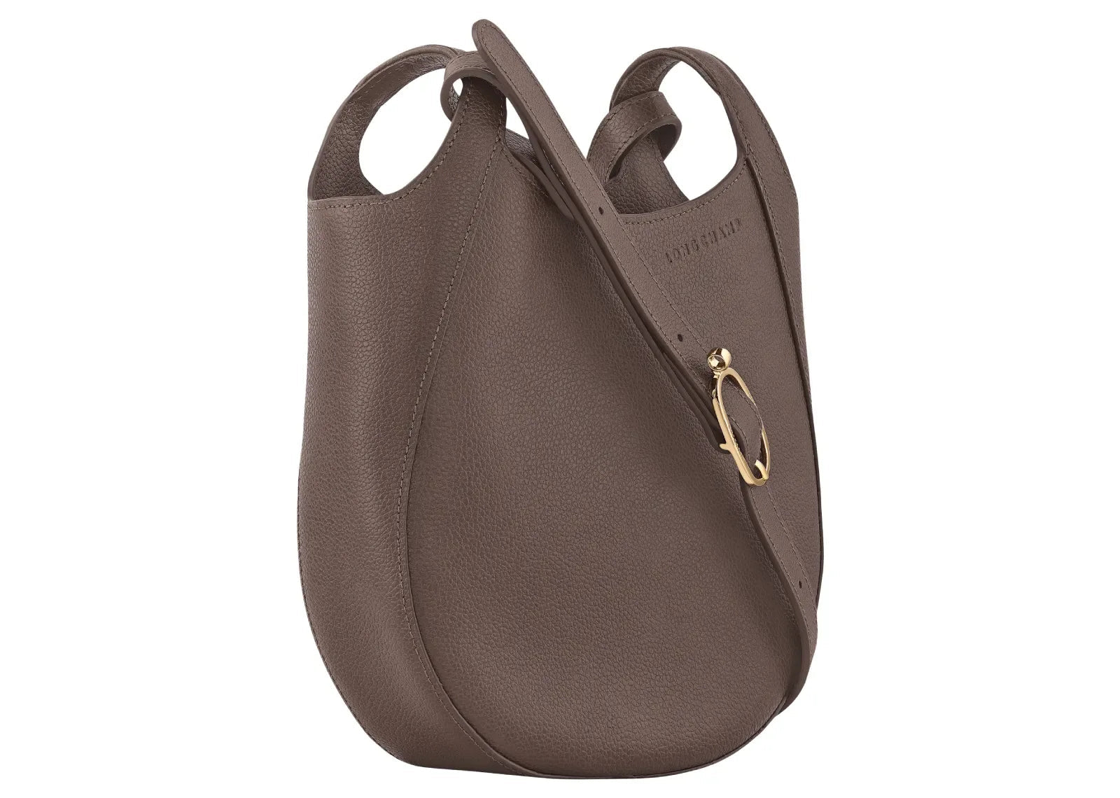 Longchamp Le Foulonné Small Crossbody Bag Taupe - Sneaker Türkiye