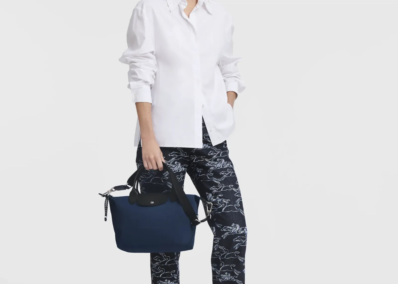 Longchamp Le Pliage Energy Small Handbag Navy - Sneaker Türkiye