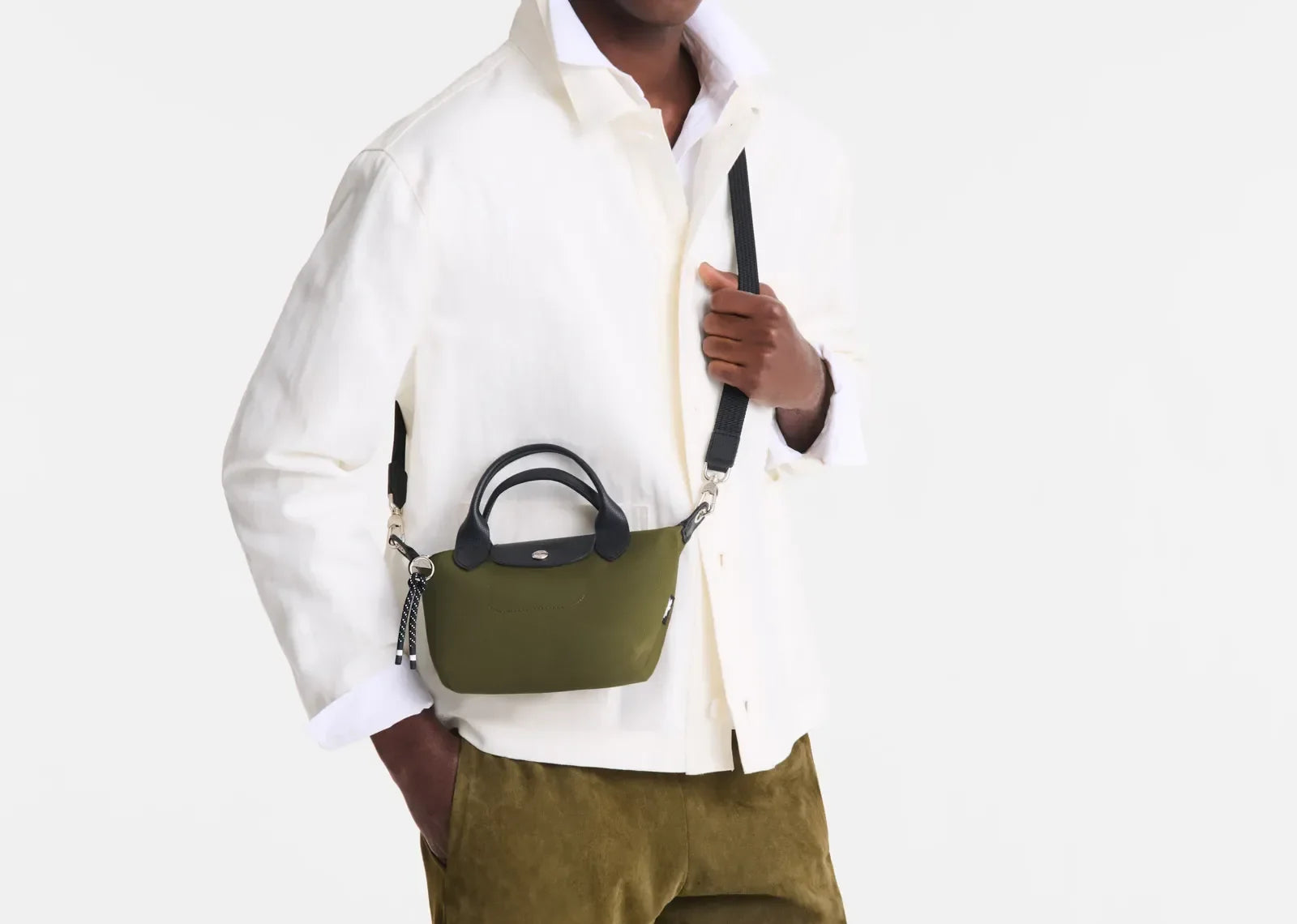 Longchamp Le Pliage Energy XS Handbag Khaki - Sneaker Türkiye