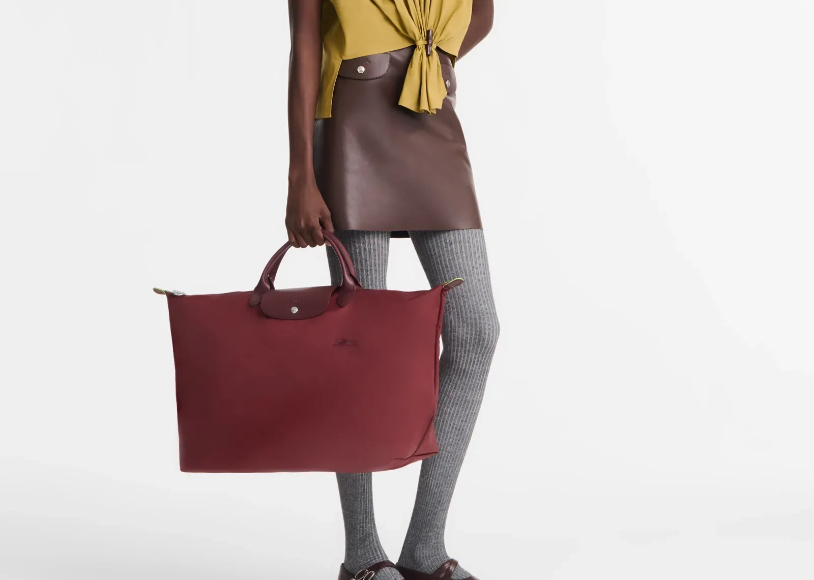 Longchamp Le Pliage Green L Travel Bag Pomegranate - Sneaker Türkiye