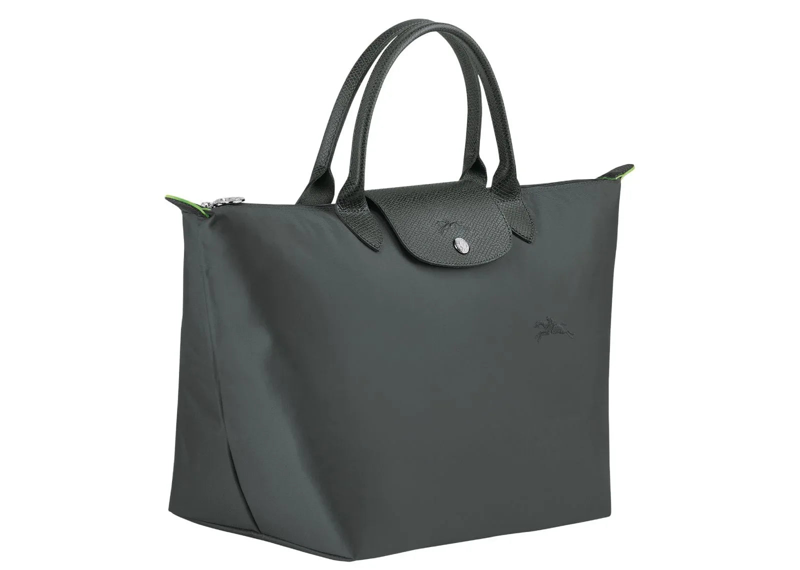 Longchamp Le Pliage Green Medium Handbag Graphite - Sneaker Türkiye
