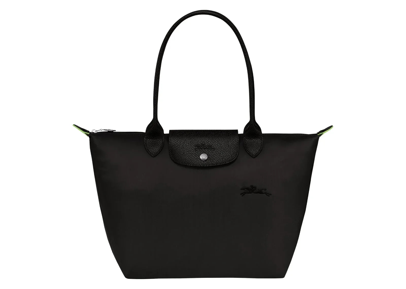 Longchamp Le Pliage Green Medium Tote Bag Black - Sneaker Türkiye