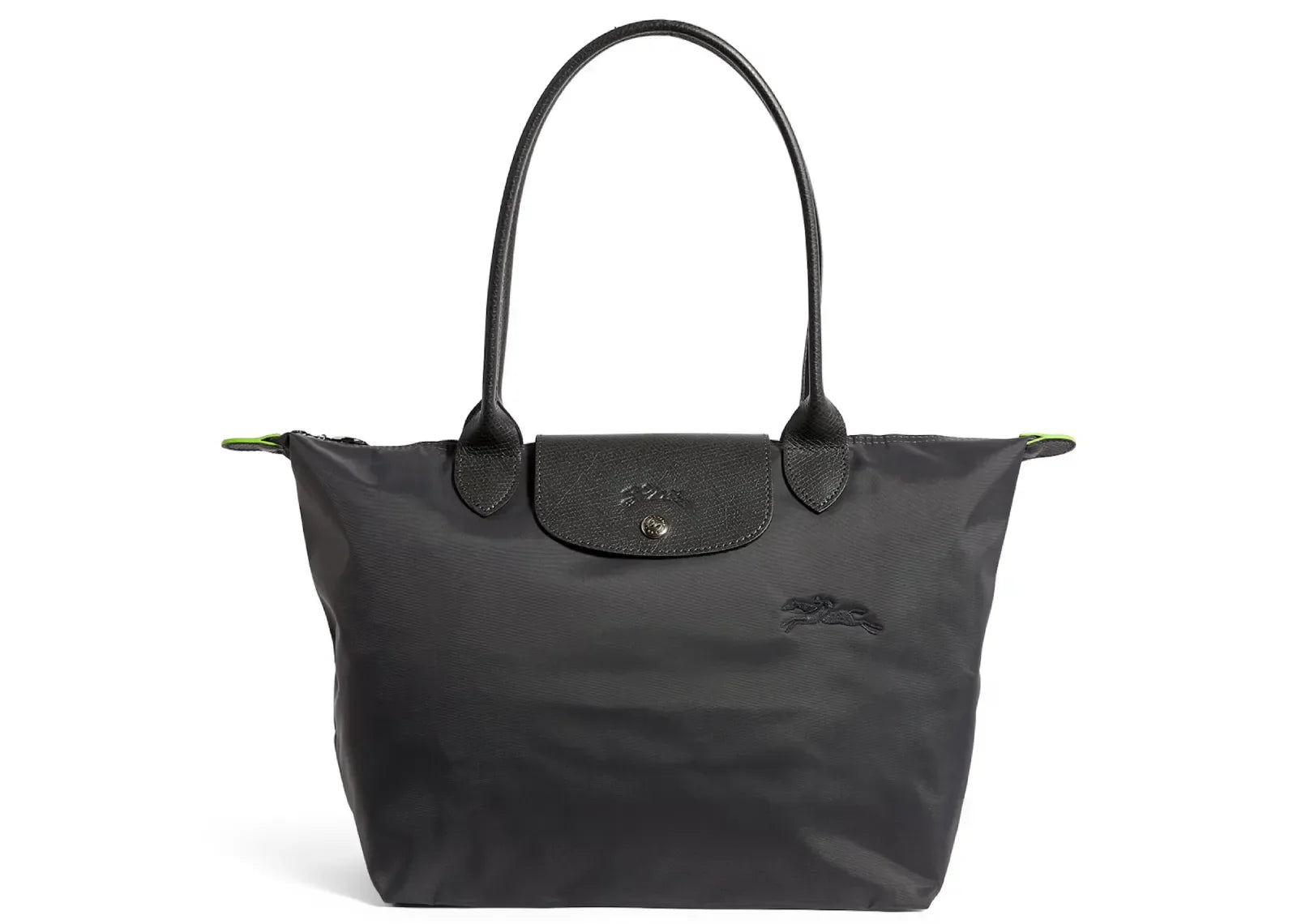 Longchamp Le Pliage Green Medium Tote Bag Graphite - Sneaker Türkiye