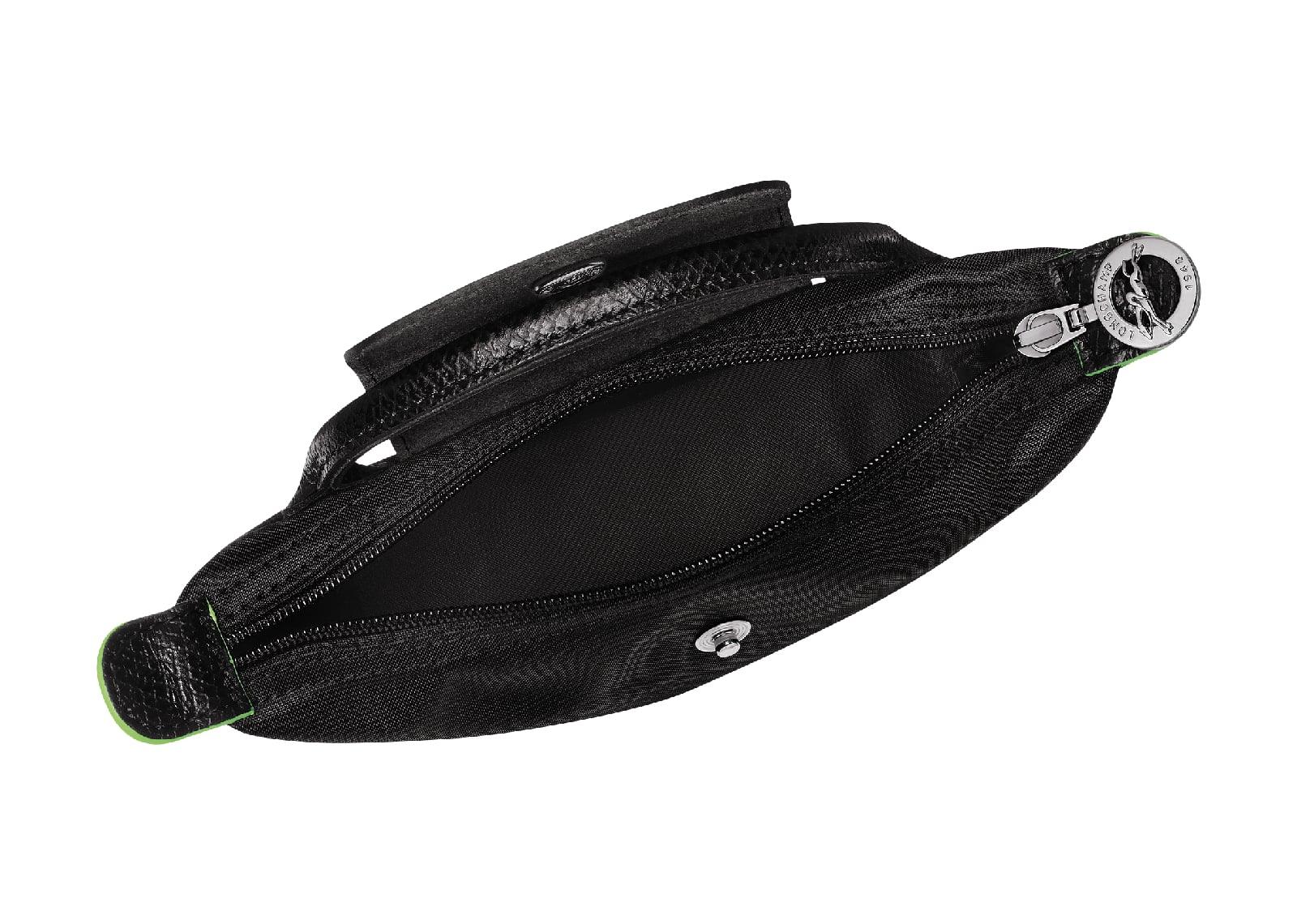 Longchamp Le Pliage Green Pouch With Handle Black - Sneaker Türkiye