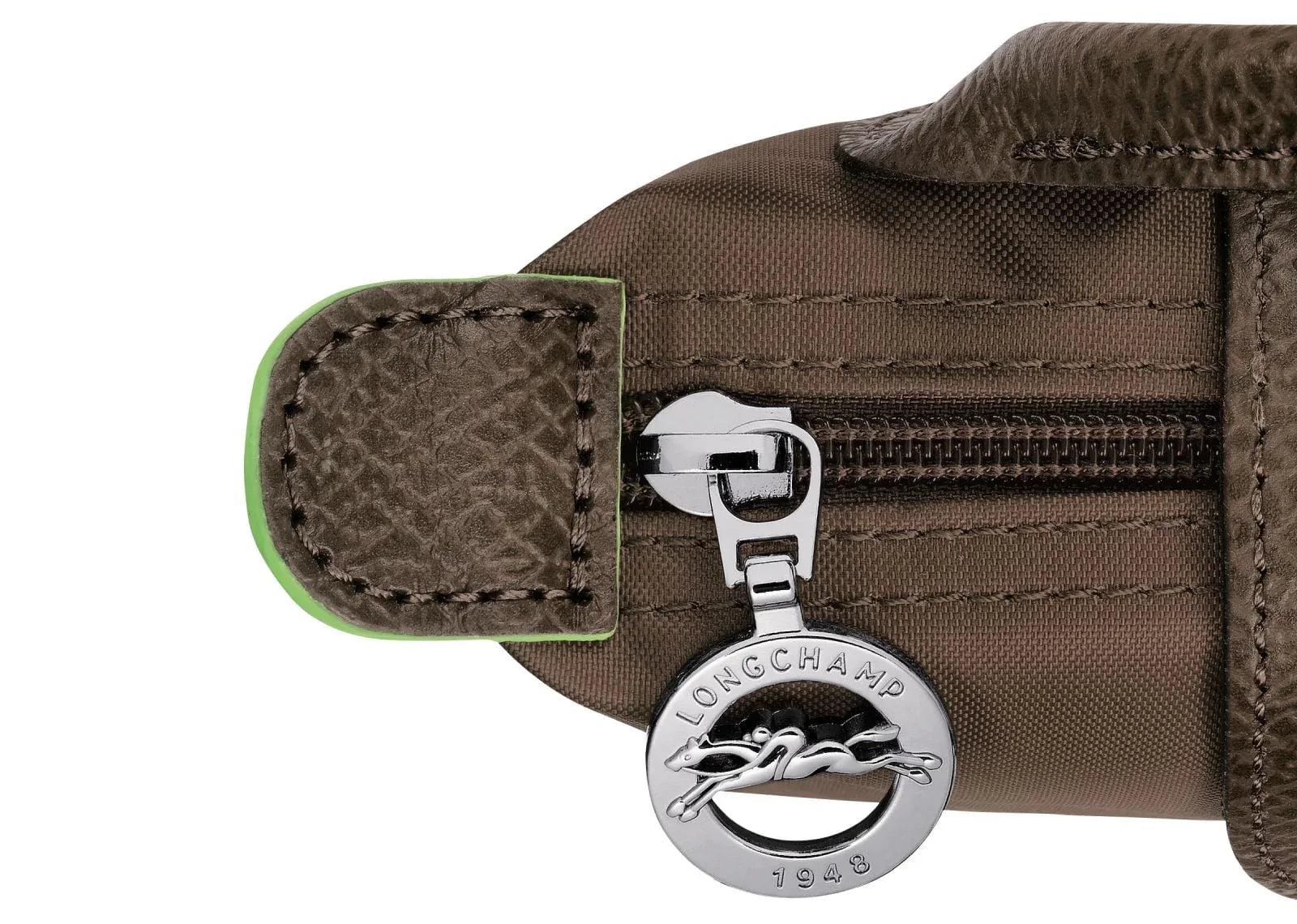 Longchamp Le Pliage Green Pouch With Handle Terra - Sneaker Türkiye