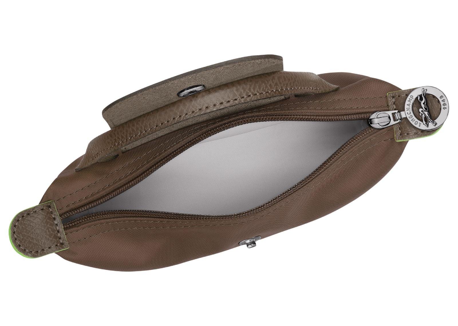 Longchamp Le Pliage Green Pouch With Handle Terra - Sneaker Türkiye