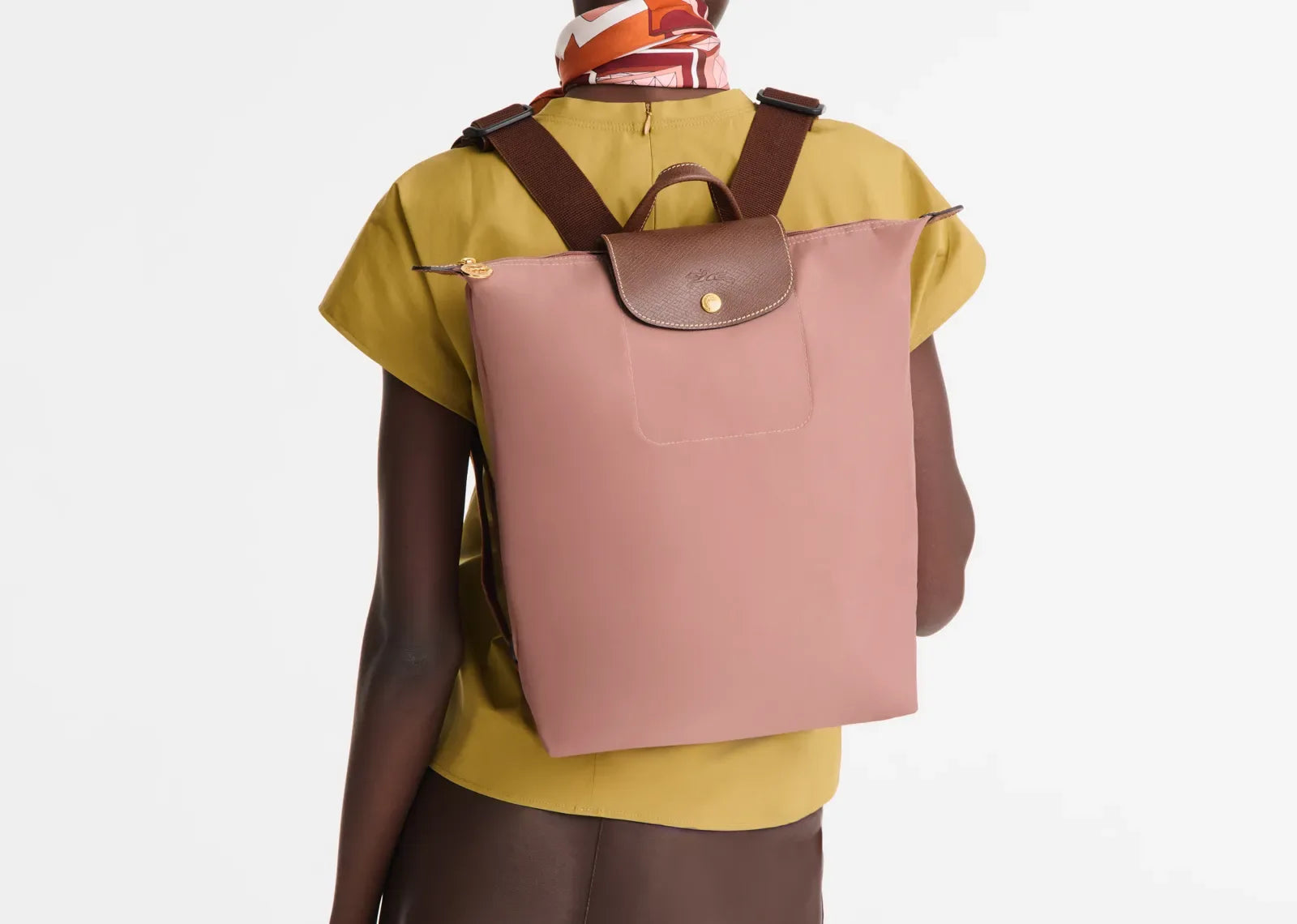 Longchamp Le Pliage Original M Backpack Pink Tea - Sneaker Türkiye
