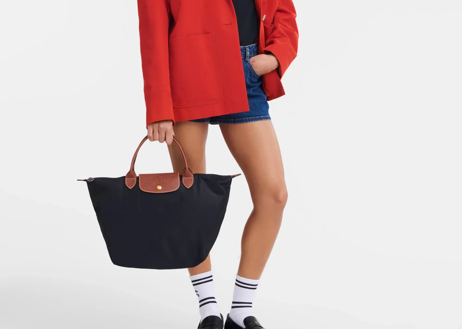 Longchamp Le Pliage Original Medium Handbag Black - Sneaker Türkiye