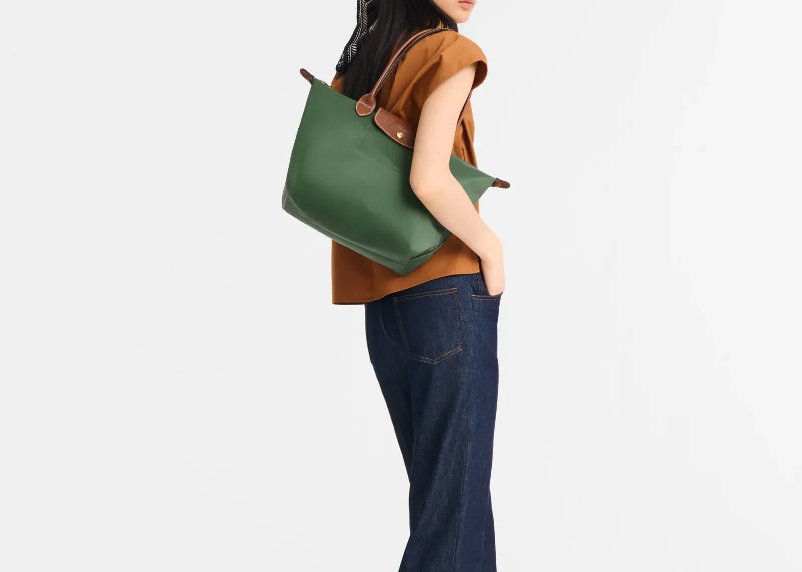 Longchamp Le Pliage Original Medium Tote Bag British Green - Sneaker Türkiye