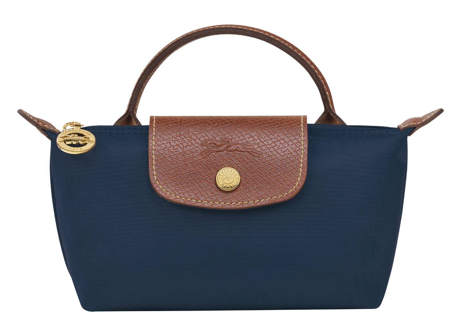 Longchamp Le Pliage Original Pouch With Handle Navy - Sneaker Türkiye