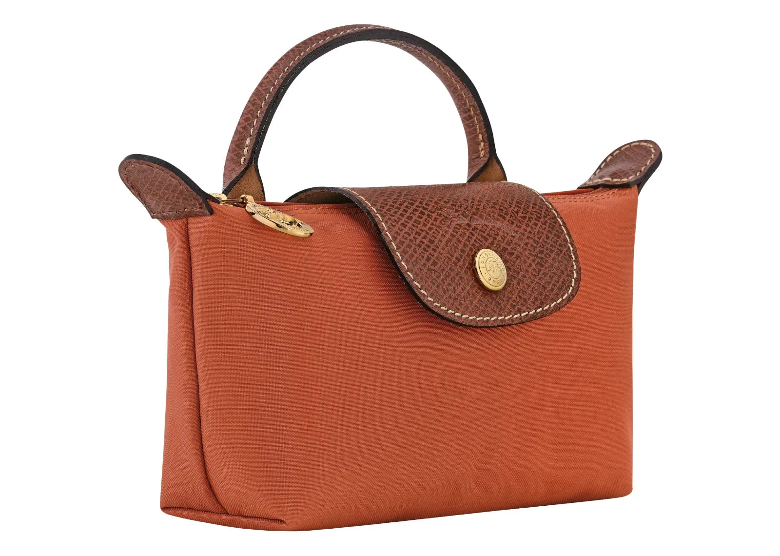 Longchamp Le Pliage Original Pouch With Handle Brick - Sneaker Türkiye