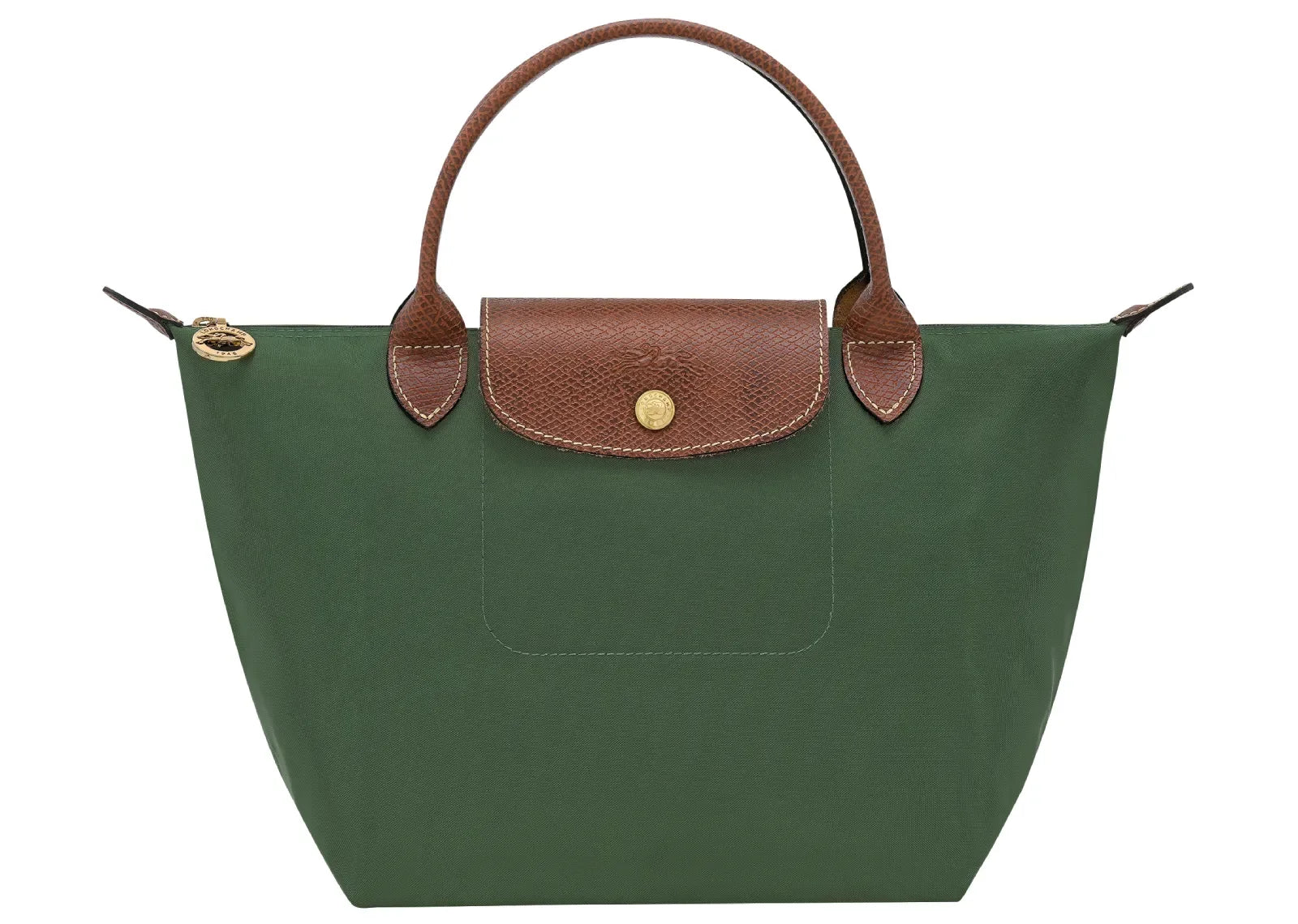 Longchamp Le Pliage Original Small Handbag British Green - Sneaker Türkiye