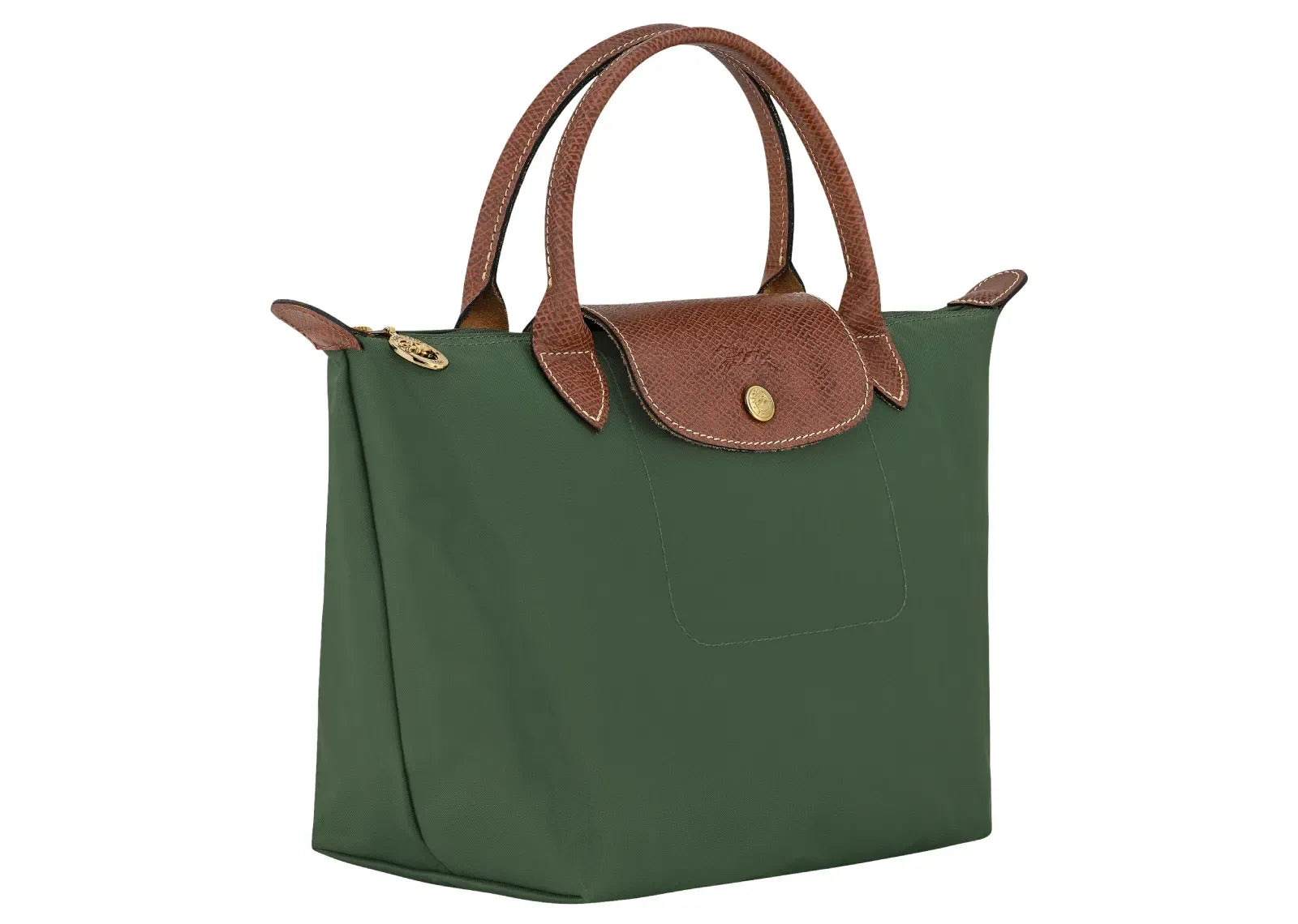 Longchamp Le Pliage Original Small Handbag British Green - Sneaker Türkiye