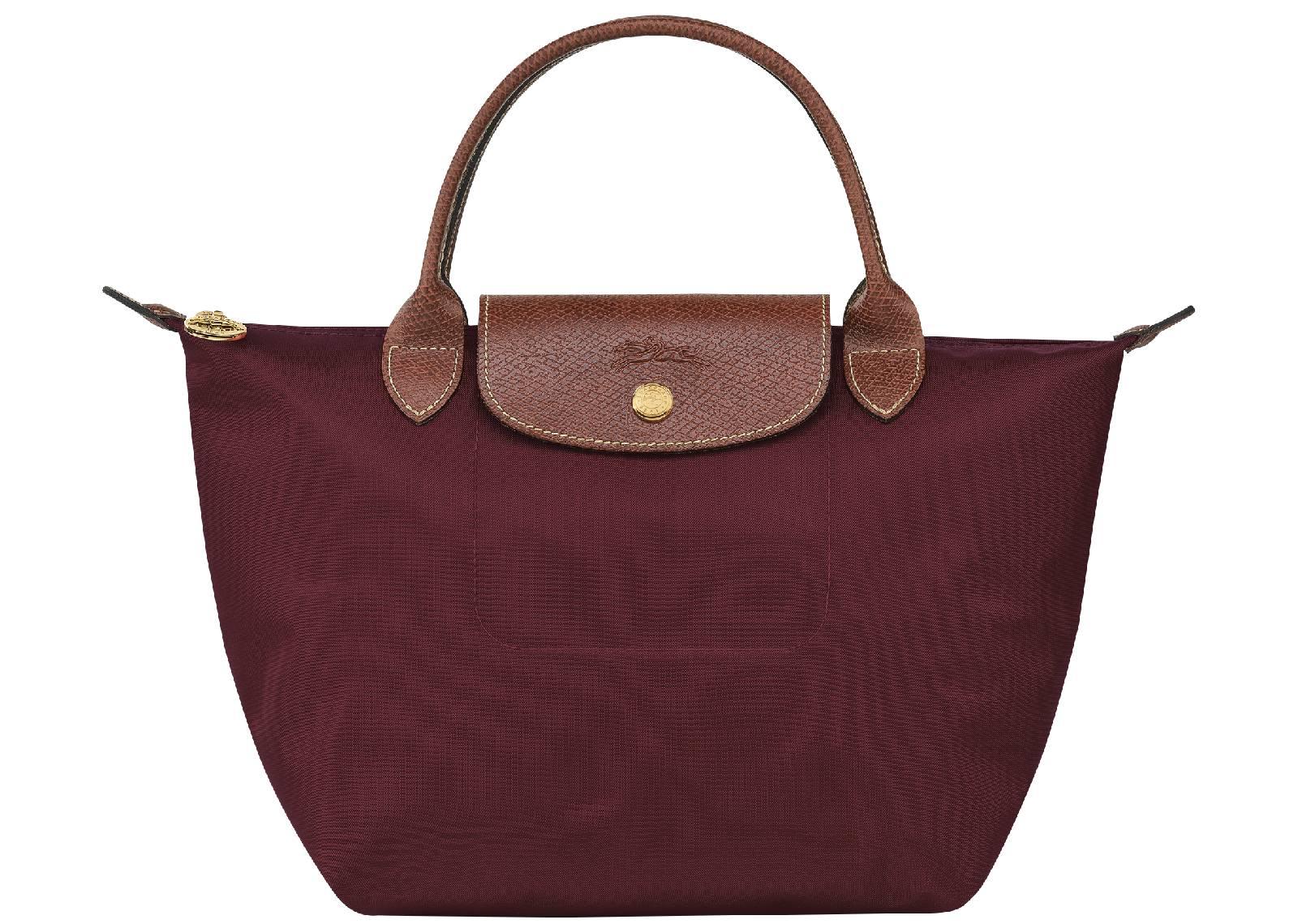 Longchamp Le Pliage Original Small Handbag Burgundy - Sneaker Türkiye