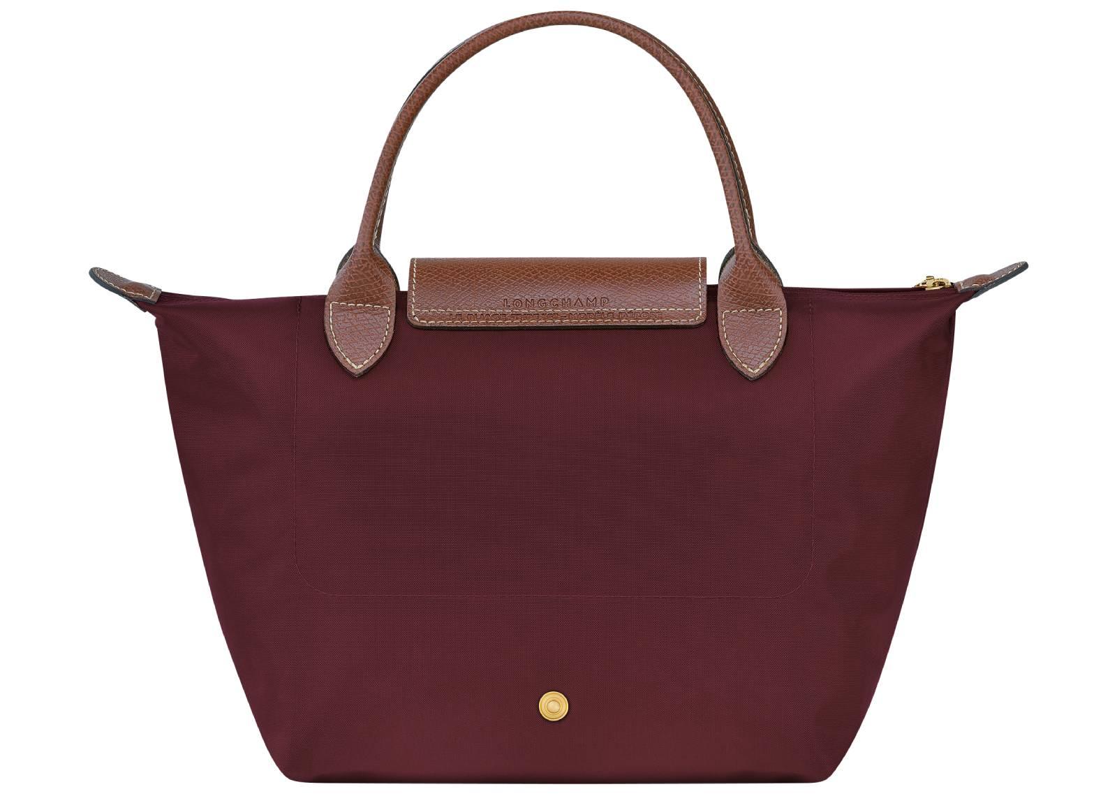 Longchamp Le Pliage Original Small Handbag Burgundy - Sneaker Türkiye