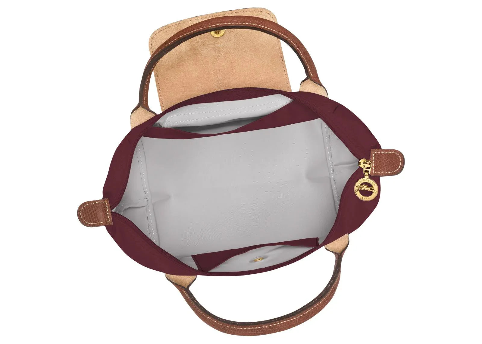 Longchamp Le Pliage Original Small Handbag Burgundy - Sneaker Türkiye