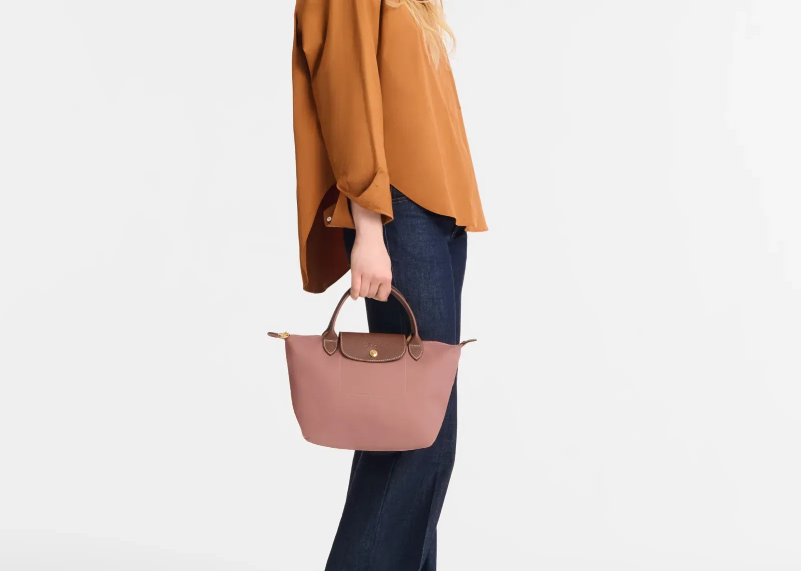 Longchamp Le Pliage Original Small Handbag Pink Tea - Sneaker Türkiye