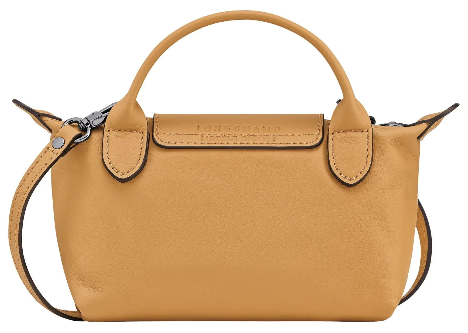 Longchamp Le Pliage Xtra XS Pouch Leather Honey - Sneaker Türkiye