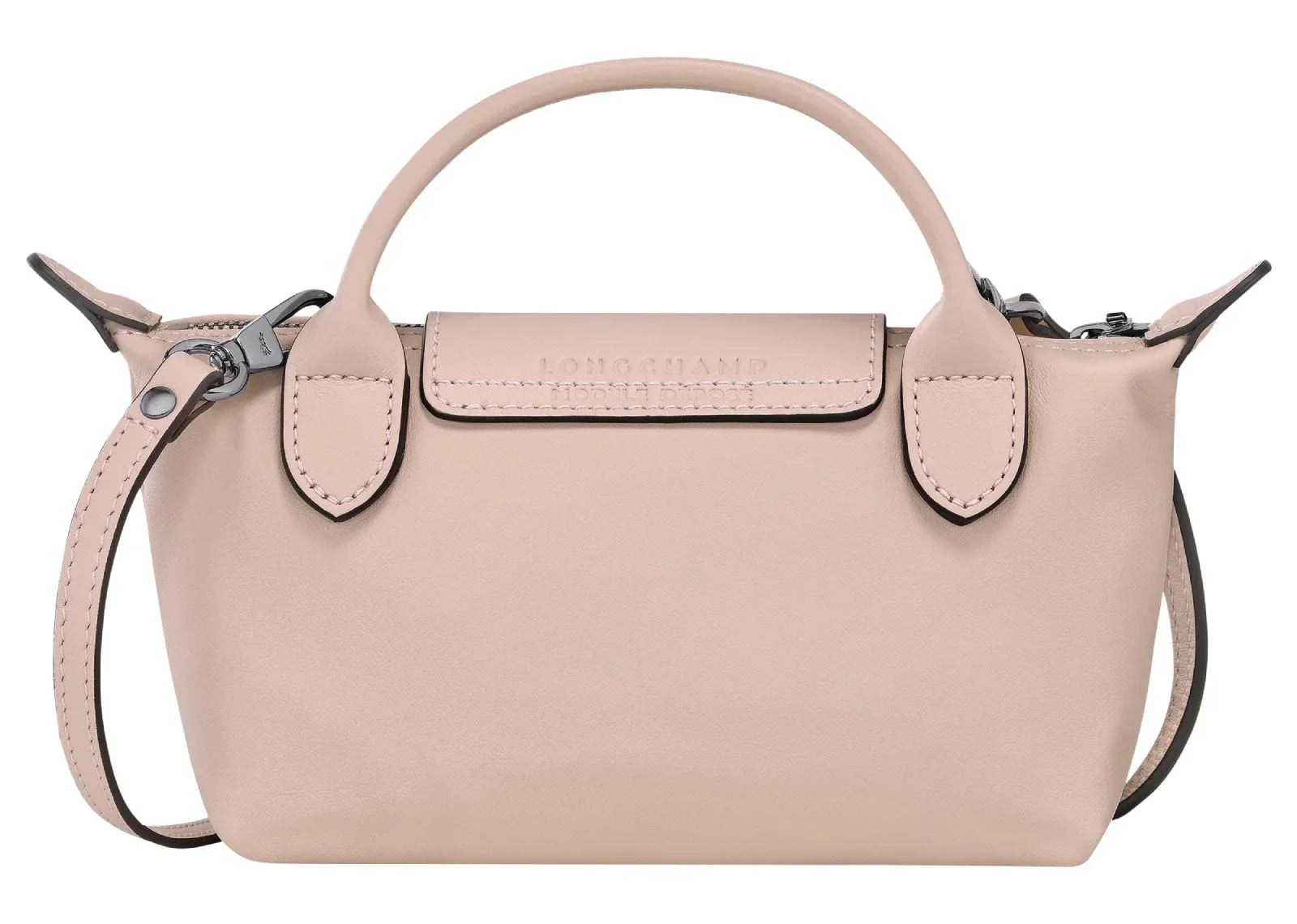 Longchamp Le Pliage Xtra XS Pouch Leather Nude - Sneaker Türkiye