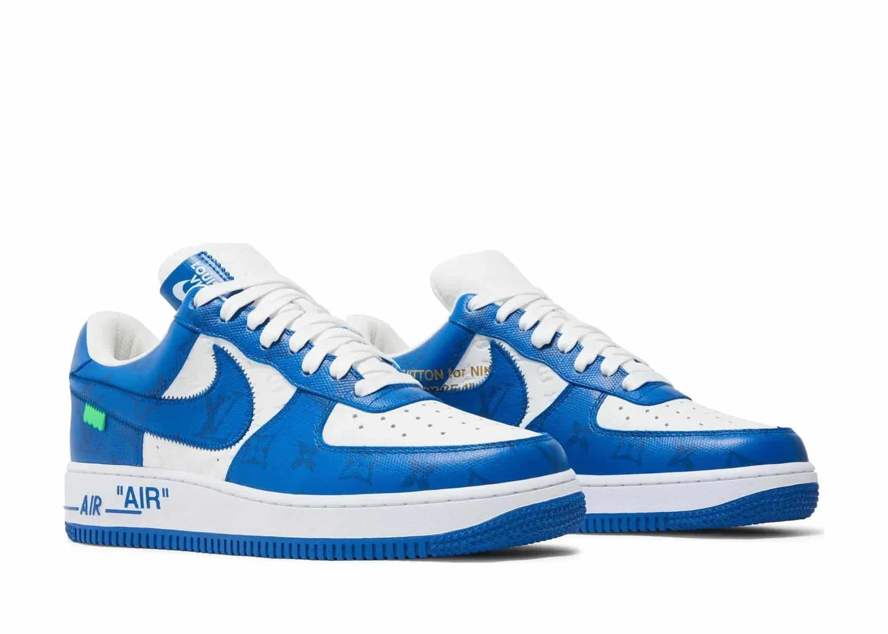 Louis Vuitton Nike Air Force 1 Low White Royal - Sneaker Türkiye