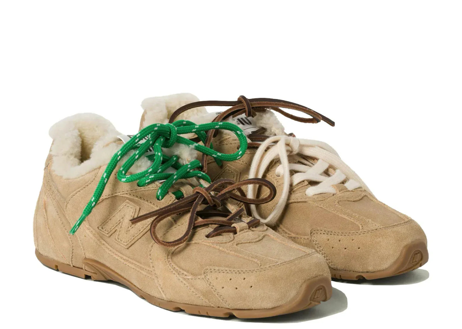 New Balance 530 SL Miu Miu Ecru Shearling - Sneaker Türkiye